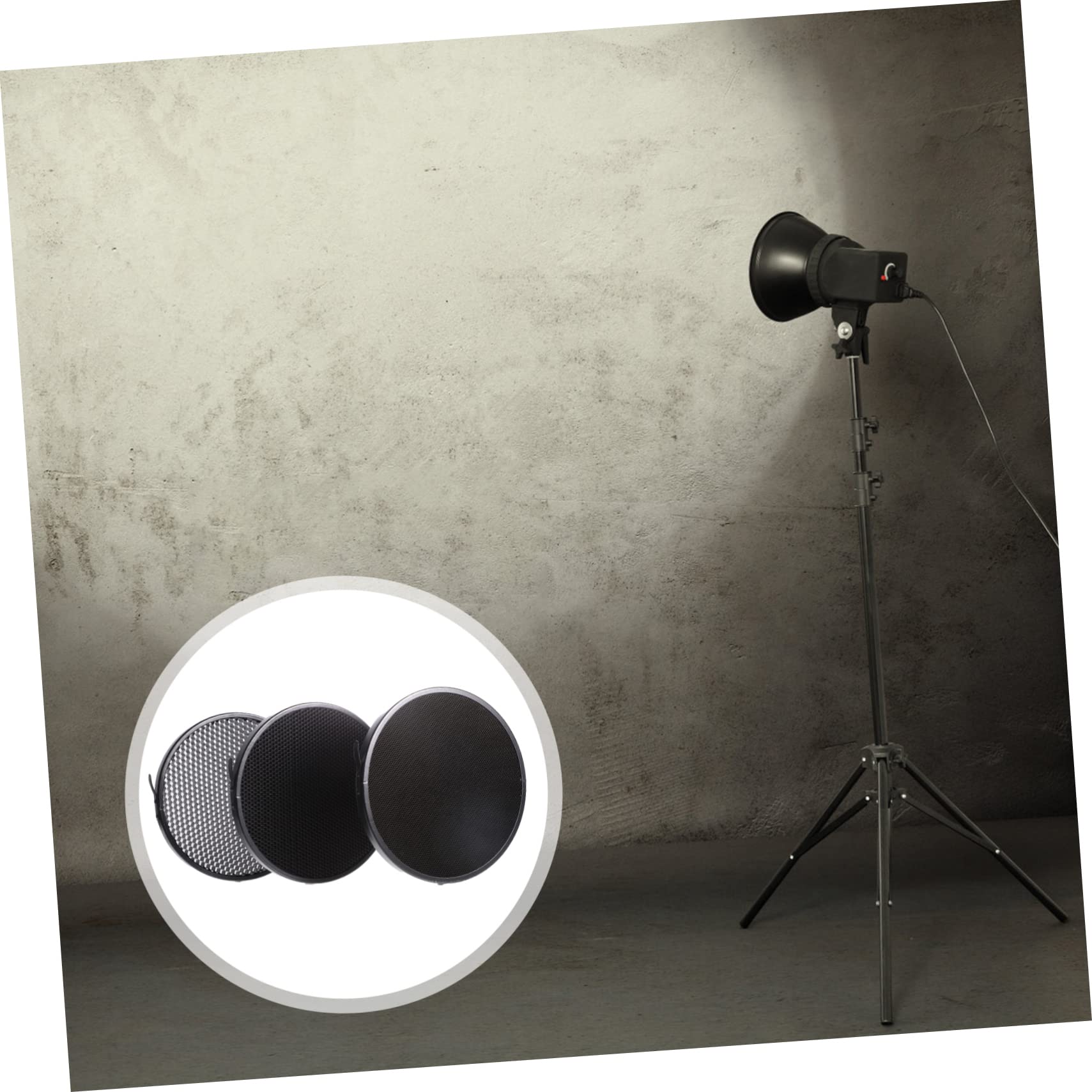 Amazon | BRIGHTFUFU 1セット蜂巣グリッド フラッシュライト用 撮影